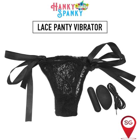 Lace Panty Bullet Vibrator Powerful Vibration Sensual Tie Up Panty Adult Female Vibrating