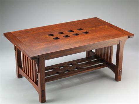 Mission style coffee table build. Arts And Crafts Mission Coffee Table