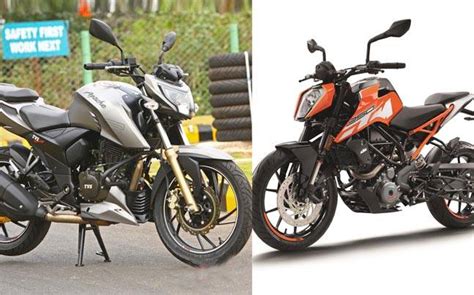 10 reasons to buy tvs apache rtr 180 bs6 pros and cons of tvs apache rtr 180 2v hope you liked the video then don't forget to. KTM 250 Duke vs TVS Apache RTR 200 4V : Comparisons, News ...
