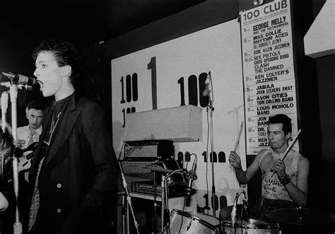 Siouxsie And The Banshees Siouxsie Sioux Steve Severin And Sid Vicious Performing At The 100