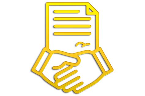 ícone de contrato de negócio em fundo transparente 17197508 PNG