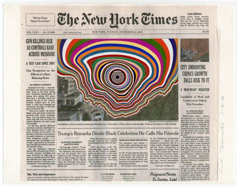 Creative Collages Of The Ny Times Front Pages Krispyunknownyouth