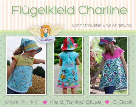 Kostenloses schnittmuster für pfiffige baggy pants für jungs in gr. E-Book/Schnittmuster und Anleitung Flügelkleid Charline