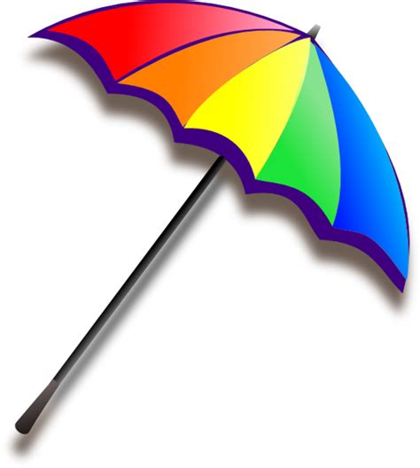 Download High Quality Umbrella Clipart Rainbow Transparent Png Images