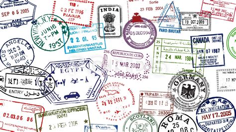 Passport Stamps Wallpapers Top Free Passport Stamps Backgrounds Wallpaperaccess