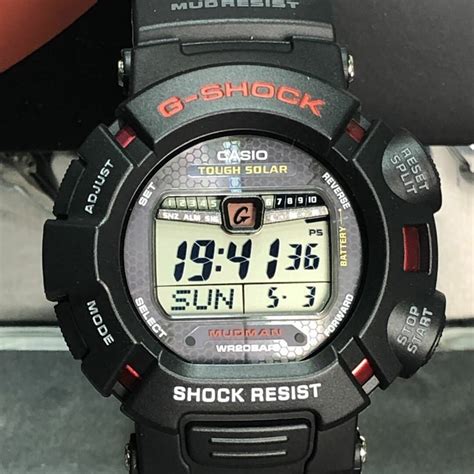 Casio G 9010 1 G Shock Mudman Tough Solar Watch Ebay