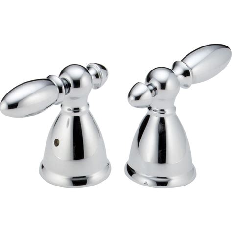 So, attached is a pic of the tub faucet and handles. Delta Pair of Victorian Lever Handles in Chrome for Roman ...