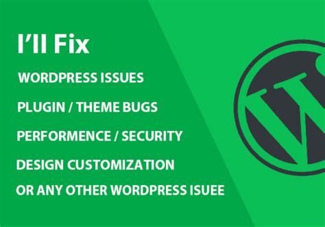 Fix Wordpress Design Errors Bug Or Woocommrce Issue Quickly For Seoclerks