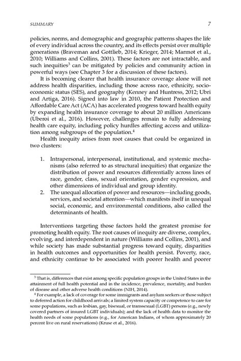 Summary Communities In Action Pathways To Health Equity The