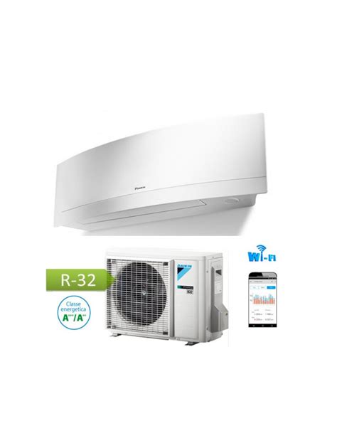 Climatizzatore Condizionatore Daikin Inverter Emura White Wi Fi