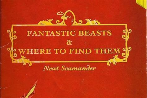 Fantastic Beasts And Where To Find Them Title Design Unveiled By