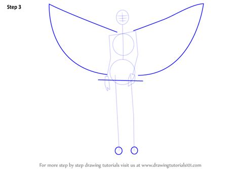 How To Draw An Angel With Sword Angels Step By Step