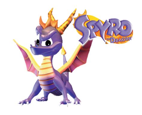 Spyro The Dragon Spyro And Title By Paperbandicoot On Deviantart