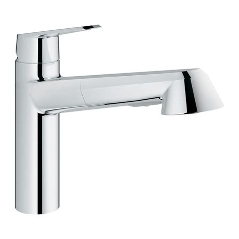 Top picks related reviews newsletter. GROHE Eurodisc Starlight Chrome 1-Handle Pull-Out Kitchen ...