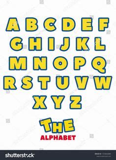 The toy part seems to be designed using customized comic lettering. Baby Blocks Alphabet Font Clip Art Clipart - Commercial ...