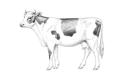 How To Draw A Cow