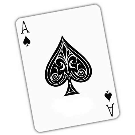 The ace of spades design. Tattoos Book: +2510 FREE Printable Tattoo Stencils: Symbols