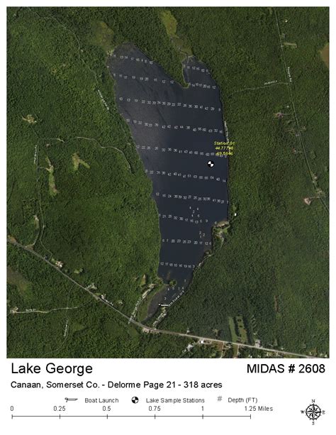 Lakes Of Maine Lake Overview Lake George Canaan Skowhegan