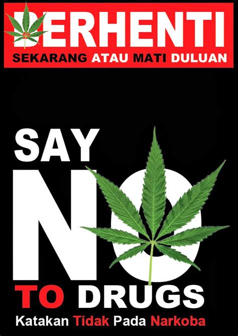 Slogan Anti Narkoba Coretan