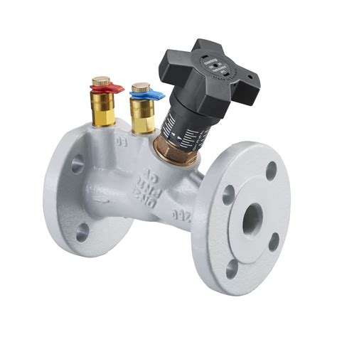 Hydrocontrol Vfc Double Regulating And Commissioning Valve With Flanges