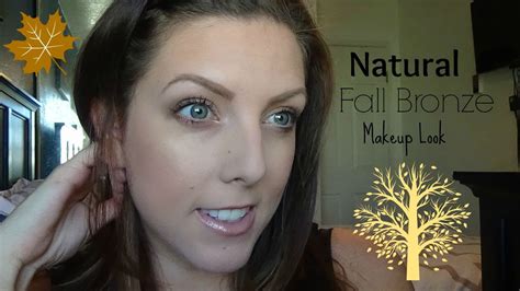 Natural Bronze Fall Makeup Look Youtube