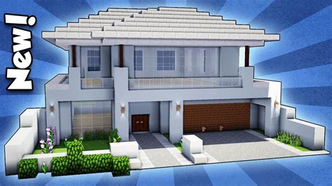 If you crave a more modern aesthetic for your new minecraft house, check out the below builds for inspiration. Minecraft Build Modern House Easy Tutorial - House Plans | #144155