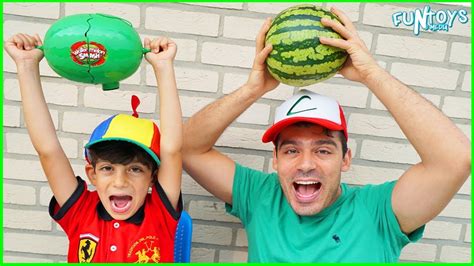 The Watermelon Toys Challenge With Jason Youtube