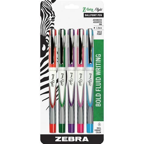 Zebra Pen Z Grip Flight Ballpoint Stick Pen
