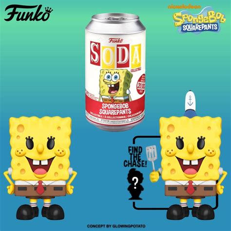 Funko Soda Concept Spongebob Squarepants With Chase Rfunkopop