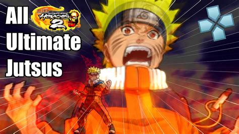 All Ultimate Jutsus Naruto Ultimate Ninja Heroes 2 Youtube