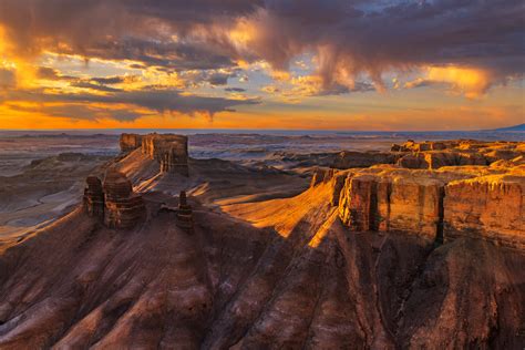 Southern Utah Desert Sunrise Storm Fine Art Photo Print Photos By