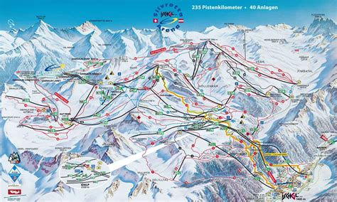 Galtur Piste Map Iglu Ski