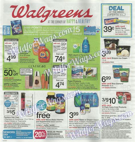 Sneak Peek – Walgreens Weekly Ad Scan 8-30