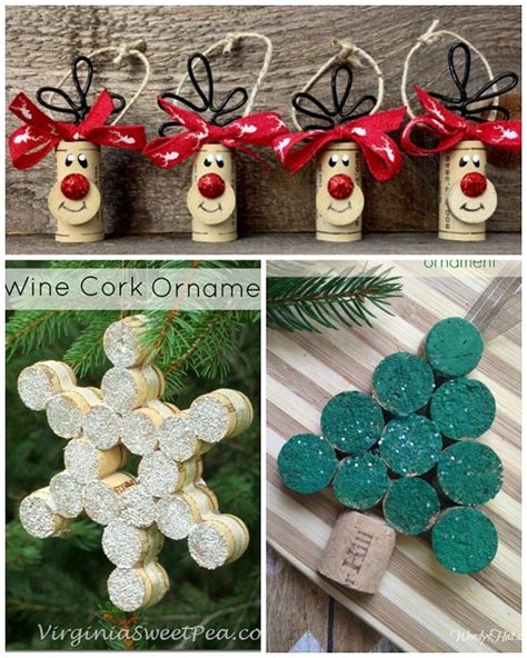 The best part is they're great for decorating your home during holidays! Easy DIY Wine Corks Christmas Crafts - World inside pictures