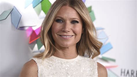 Gwyneth Paltrow Poses On Cover Of New Magazine Goop Covered In Goop
