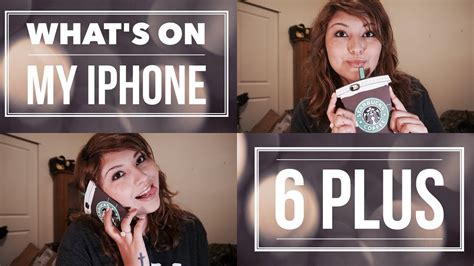 Whats On My Iphone 6 Plus ♡ Youtube