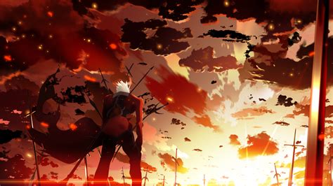 Anime Fatestay Night Unlimited Blade Works Hd Wallpaper
