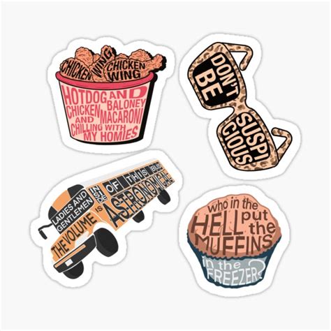 Tiktok Chicken Wing Stickers | Redbubble