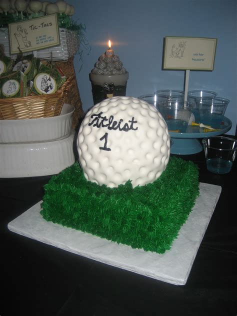 Golf Ball Cake My Dad Would Love This Golf Themed Cakes Golf