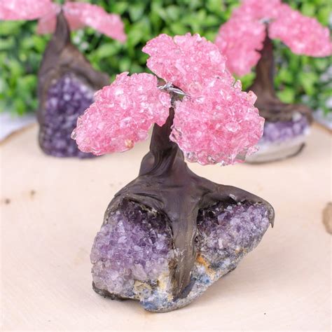 Rose Quartz Amethyst Tree The Crystal Council