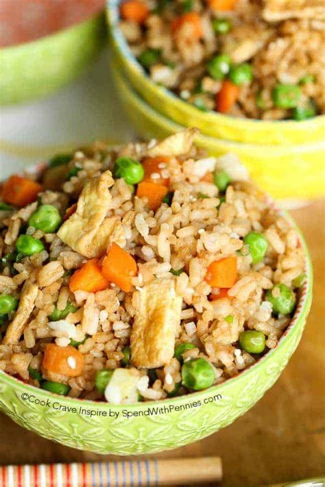 Quick And Easy Fried Rice Recipe Spend With Pennies