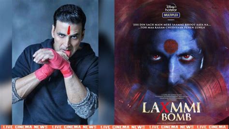 Akshay Kumar Shared Poster Of His Upcoming Movie Laxmmi Bomb Live