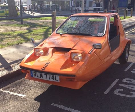 The Bond Bug Is A Small British Two Seat Three Wheeled Sports Car