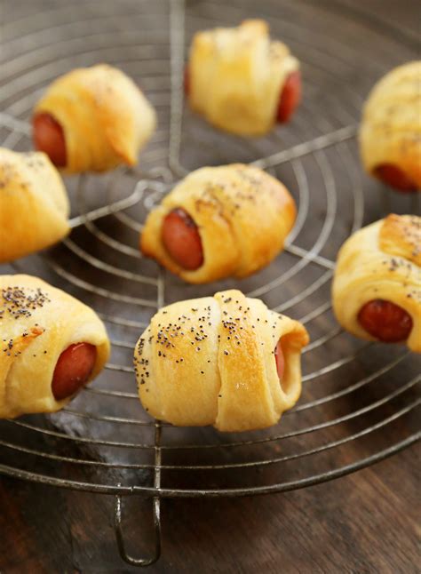 3 Ingredient Crescent Hot Dog Rollups The Comfort Of Cooking