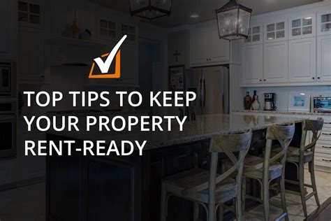 Top Tips To Keep Your Property Rent Ready Safe Home Services