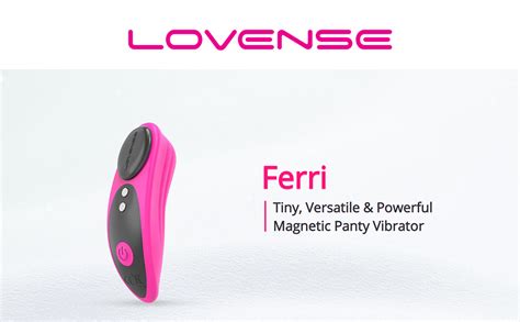 Lovense Ferri Mini Wearable Bluetooth Magnetic Panty Vibrator With App