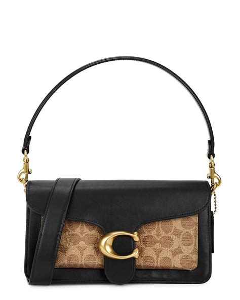 Coach Tabby 26 Black Leather Shoulder Bag Lyst