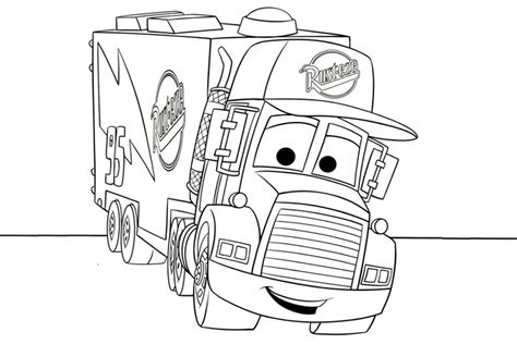 Coloriage Cars et Cars 2 (et dessins de Flash Mc Queen, Martin, …)