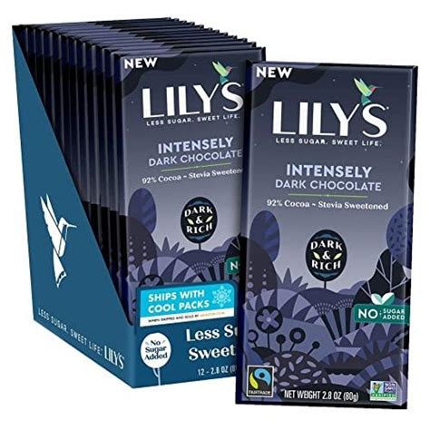 Intensely Dark Chocolate Bar By Lily S Review