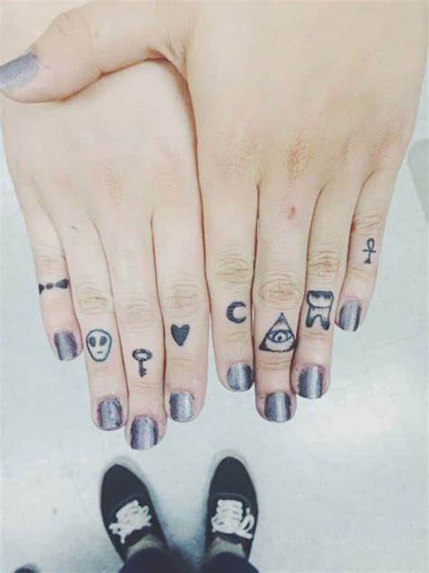 Super thin line band tattoo around the forearm. 155 Finger Tattoos That will Make You Adore Your Fingers ...